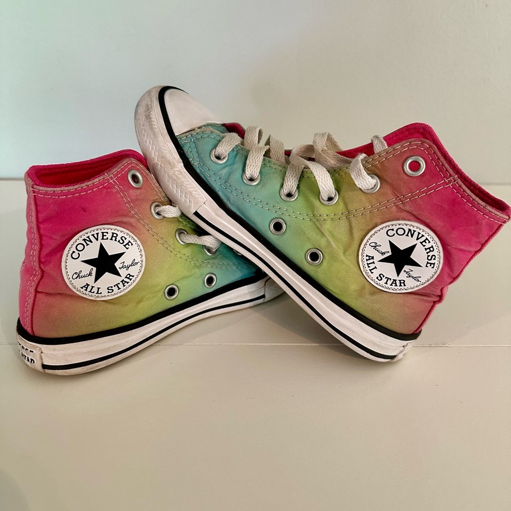 Converse Bright Ombré Girl’s Toddler Shoes Size 12